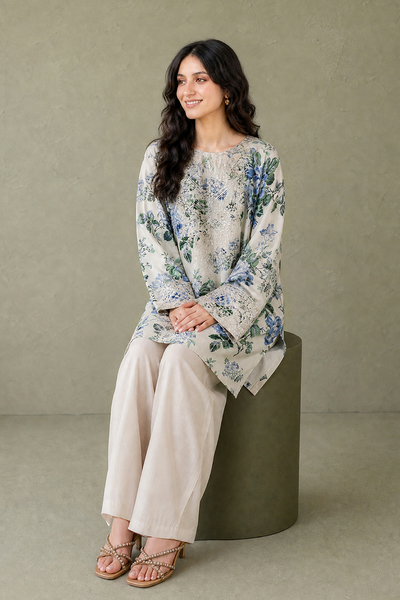 Saad Shaikh | Ease Fall Edit 26 | D-12 Co-ord Set Skin