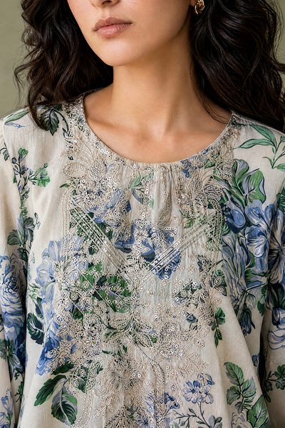 Saad Shaikh | Ease Fall Edit 26 | D-12 Co-ord Set Skin
