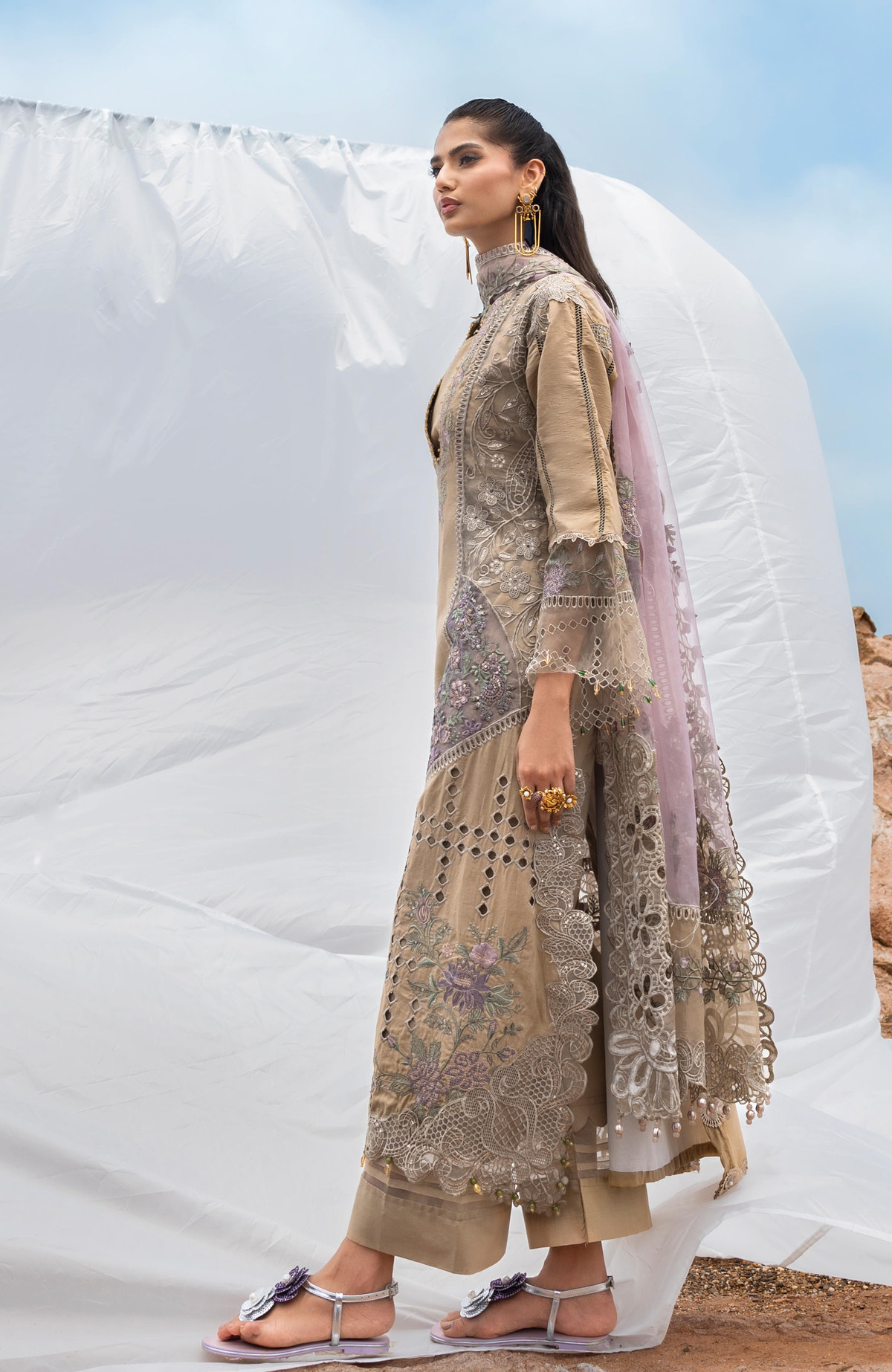Al Zohaib | Mahiymaan Luxury Lawn 26 | MLL-26-12, image 4