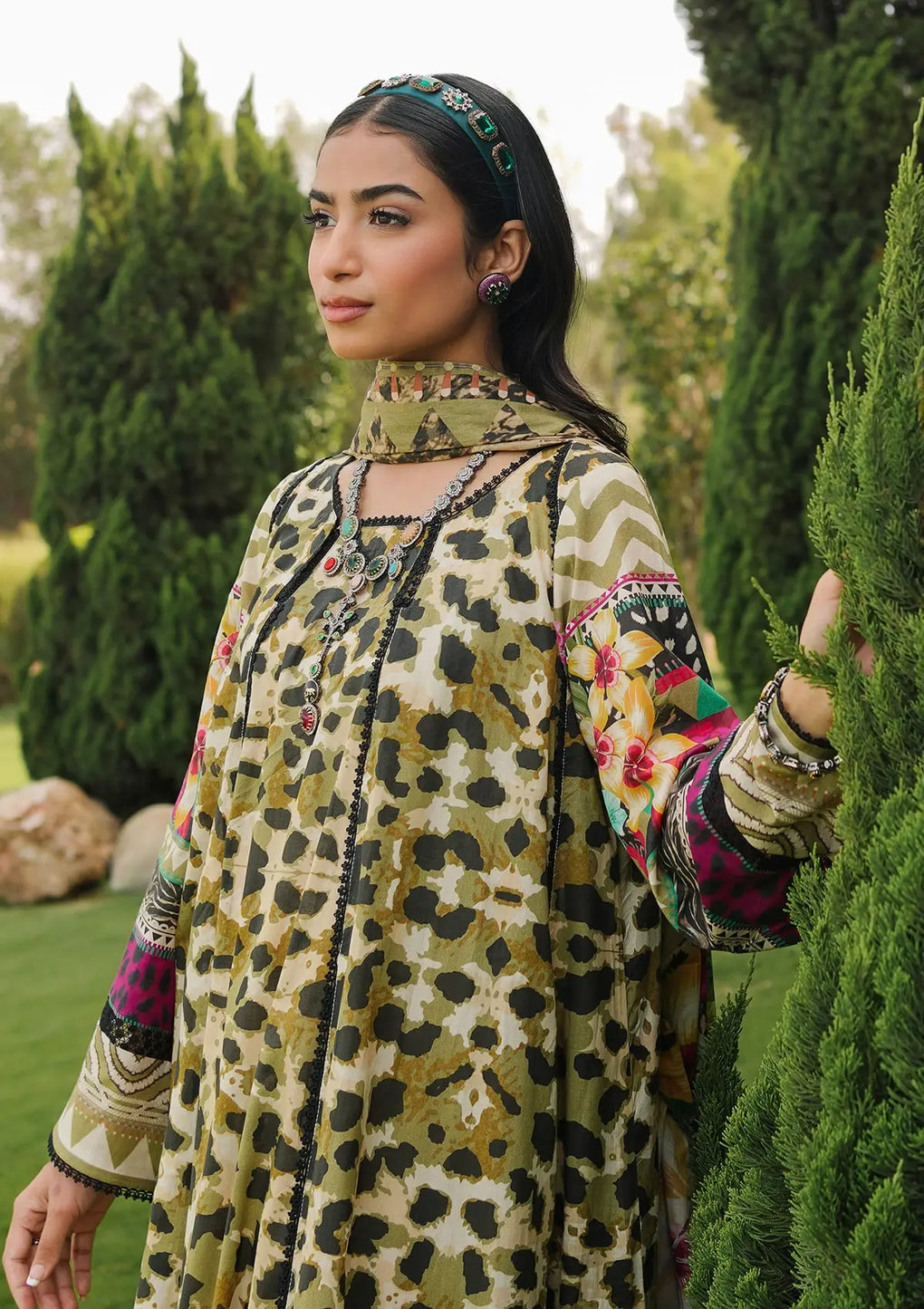 Elaf Premium | Printed Collection 24 | EEP-06B - Wonders -  Elaf Premium Casuals - Original Designer Dress - House of Maryam