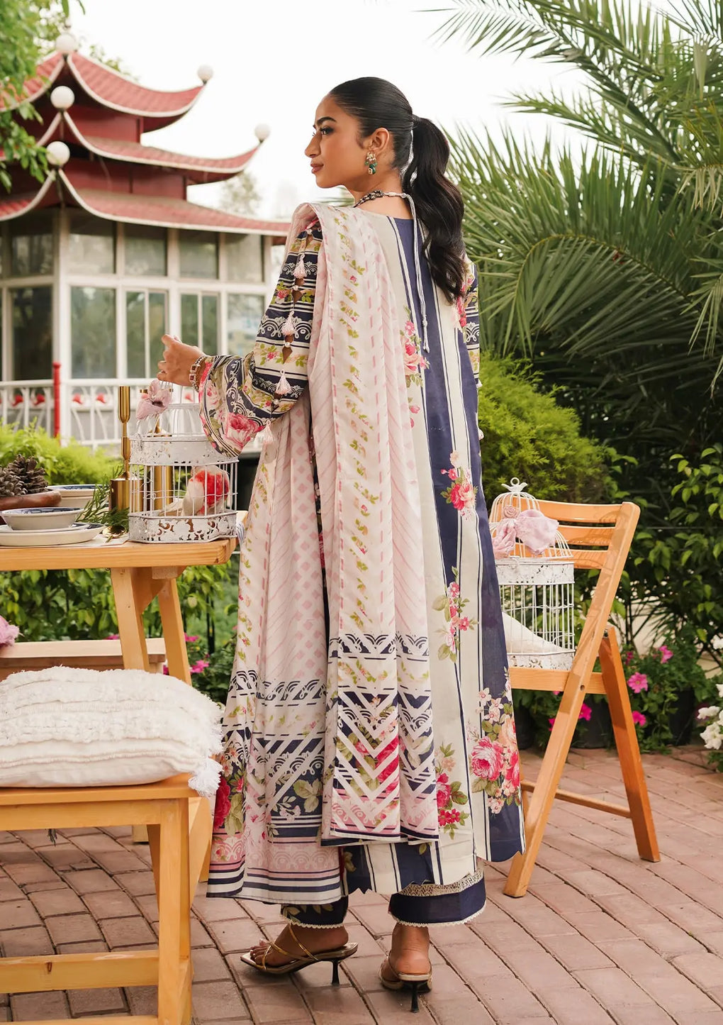 Elaf Premium | Printed Collection 24 | EEP-05B - Amica -  Elaf Premium Casuals - Original Designer Dress - House of Maryam