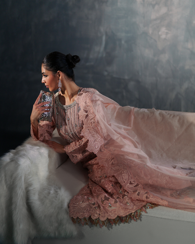 Vasal | Zyra Luxe Pret 26 | Peach Charm