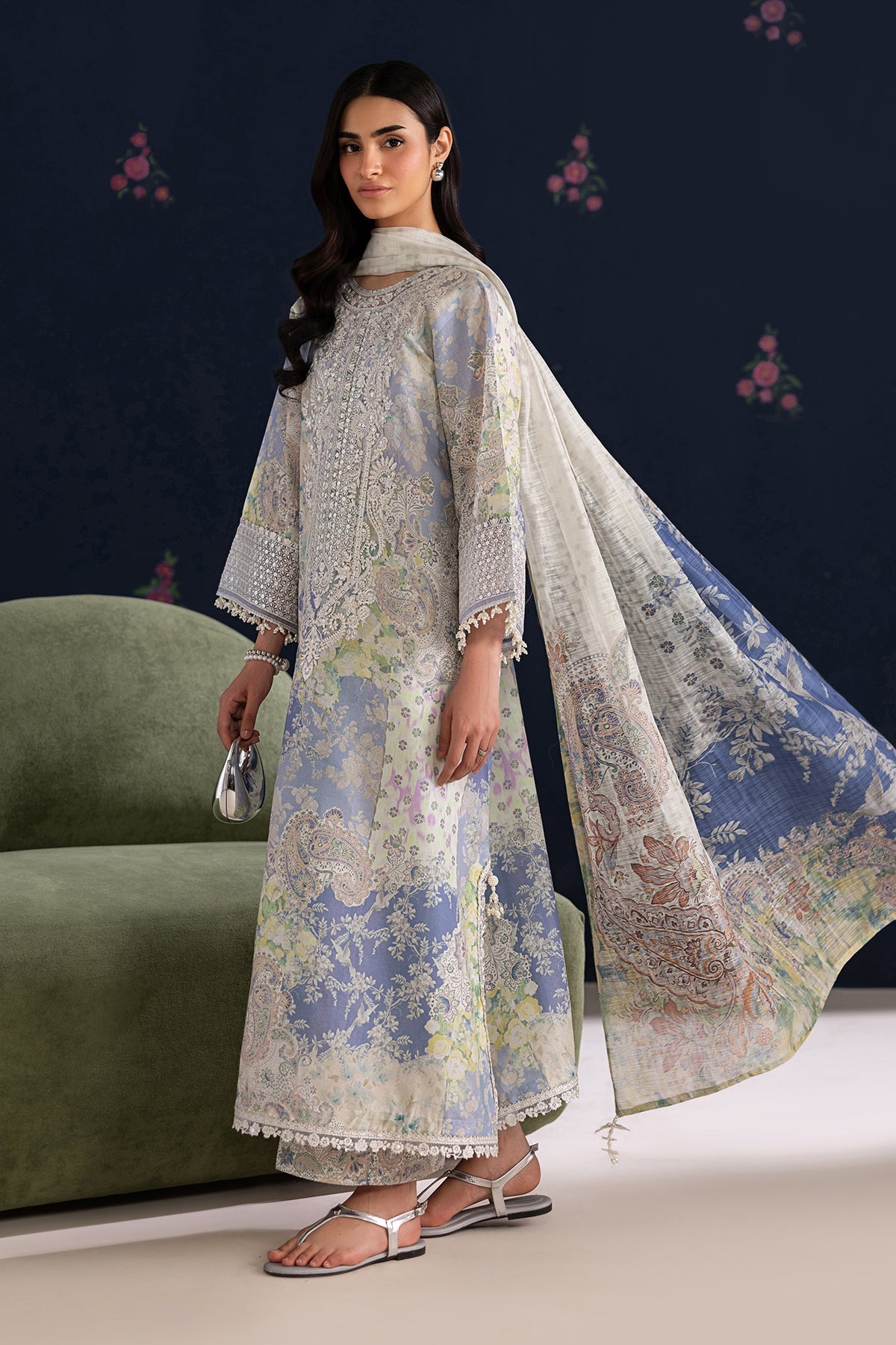 Baroque | Luxury Summer Pret | UF-4459, image 4