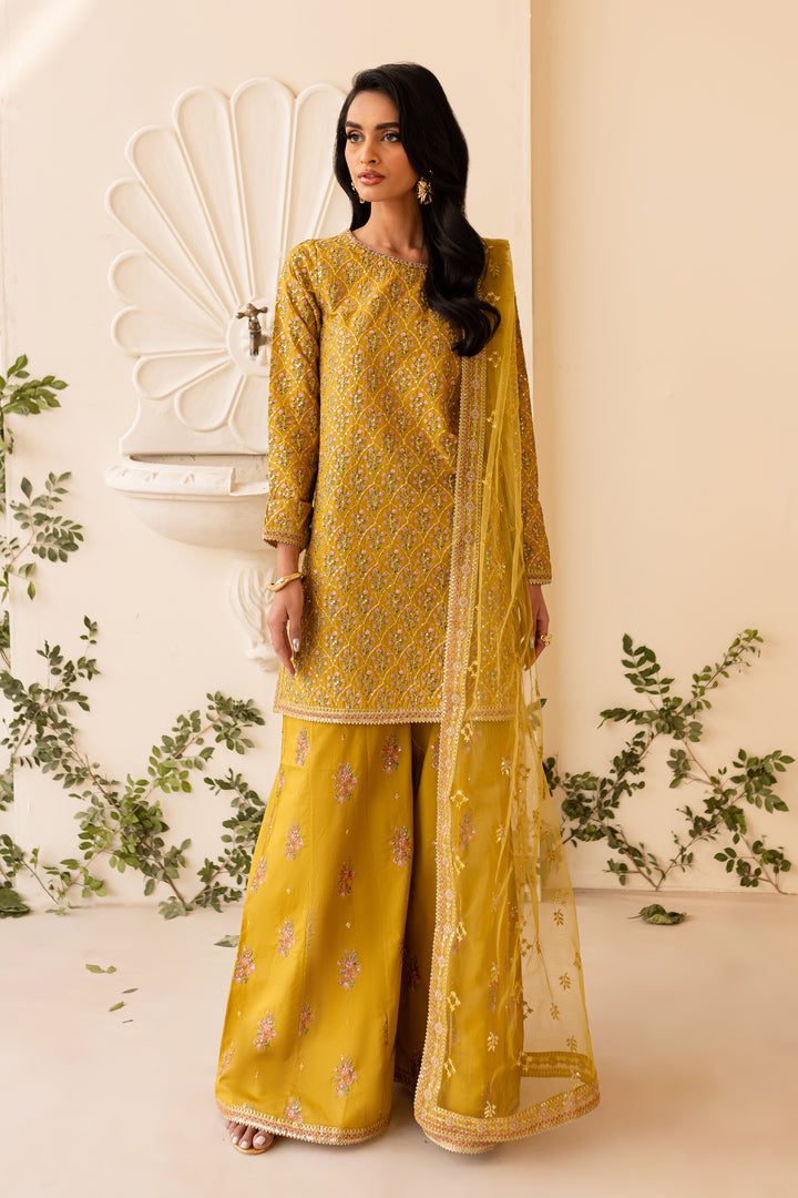 Batik | Zaynur Luxe Pret Edit | Sand Bloom -  Batik Ladies Clothes - Original Designer Dress - House of Maryam