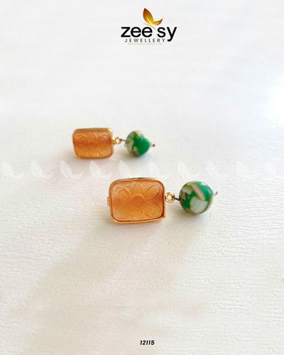 Petite Gems Earrings -  Zeesy Earrings - Original Designer Dress - House of Maryam