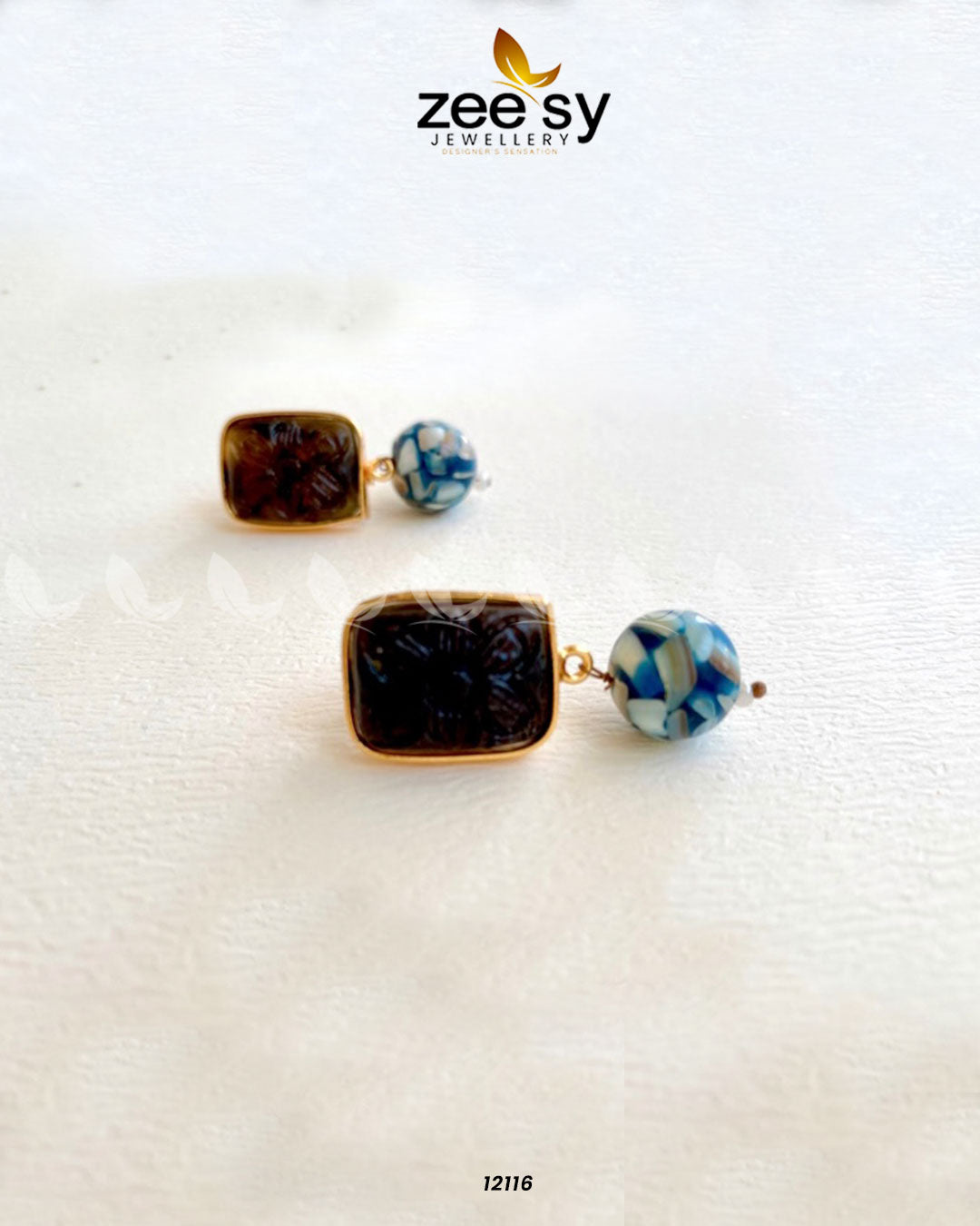 Petite Gems Earrings -  Zeesy Earrings - Original Designer Dress - House of Maryam