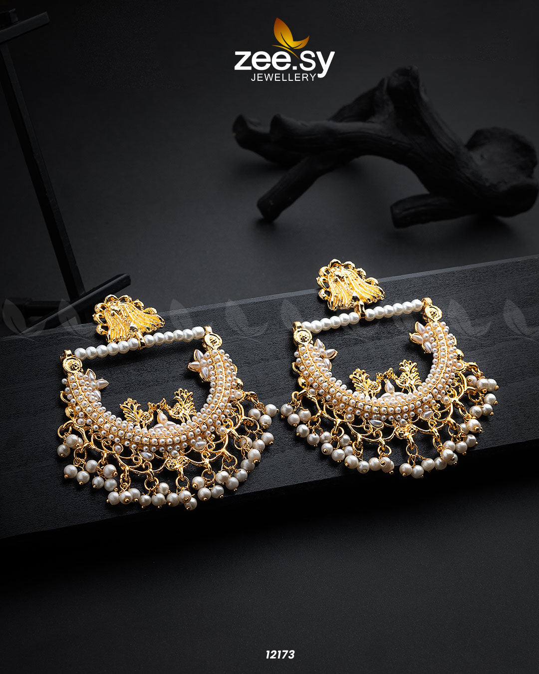 Reverie Earrings -  Zeesy Earrings - Original Designer Dress - House of Maryam