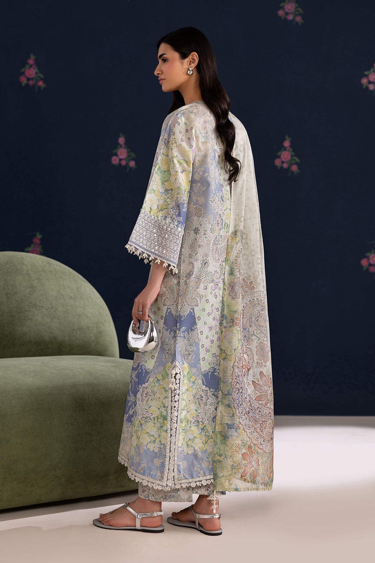 Baroque | Luxury Summer Pret | UF-4459, image 2