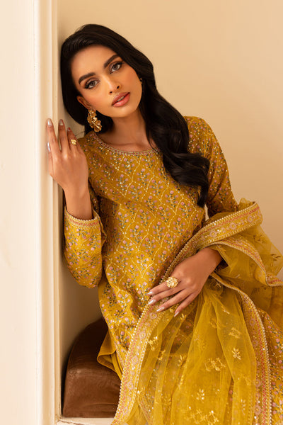 Batik | Zaynur Luxe Pret Edit | Sand Bloom -  Batik Ladies Clothes - Original Designer Dress - House of Maryam