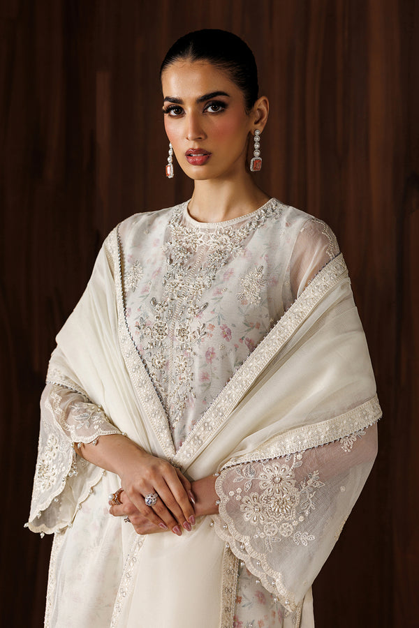 Baroque | Formals Collection | EMBROIDERED COTTON NET UF-4440, image 3