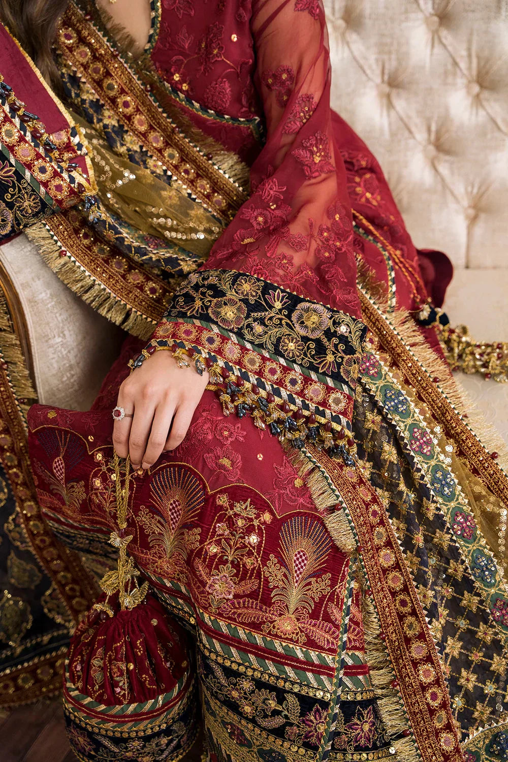 Baroque | Chantelle Embroidered Collection | CH12-07 -  Baroque Bridal - Original Designer Dress - House of Maryam