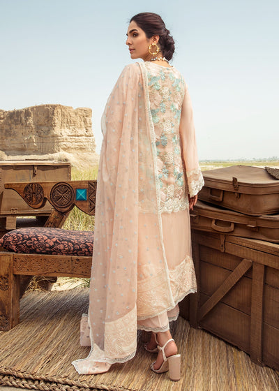 Saira Shakira | Luxury Pret | Peach Sandstone -  Saira Shakira Ladies Clothes - Original Designer Dress - House of Maryam