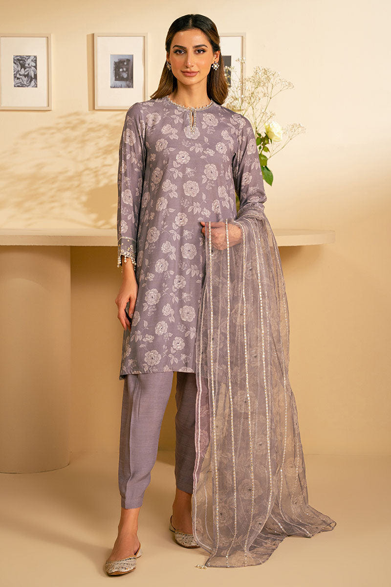 Cross Stitch | Exclusive Pret | Steel Breeze-2 PC (Shirt & Dupatta)