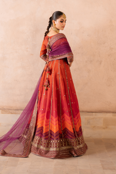 Iznik | Bandhani Formals | UE-334 -  Iznik Ladies Clothes - Original Designer Dress - House of Maryam