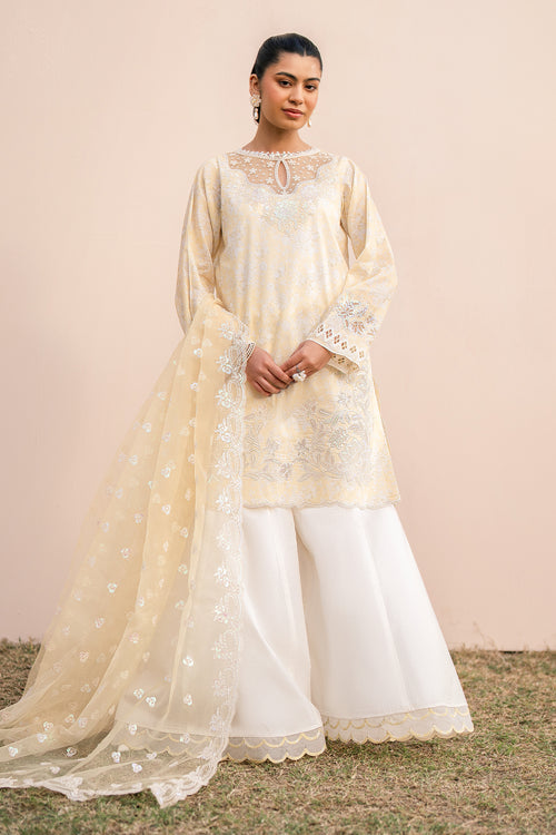 Baroque | Luxury Pret 24 | LAWN UF-607 -  Baroque Luxury - Original Designer Dress - House of Maryam
