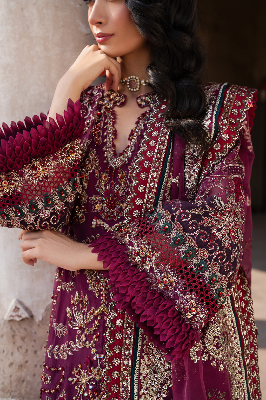 Iznik | Luxury Chiffon | ILC-04 -  Iznik Ladies Clothes -  House of Maryam