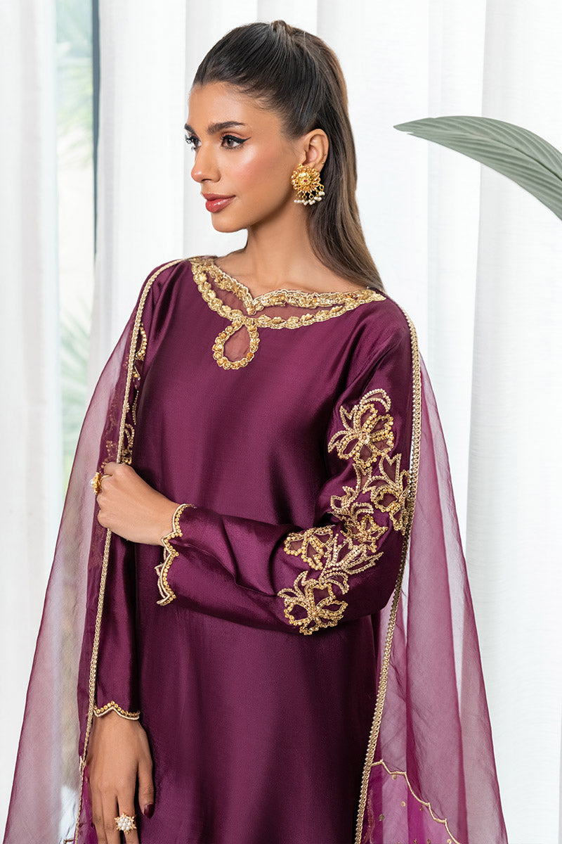 Chic Ophicial | Celenia Pret | Java Plum -  Chic Ophicial Ladies Clothes - Original Designer Dress - House of Maryam