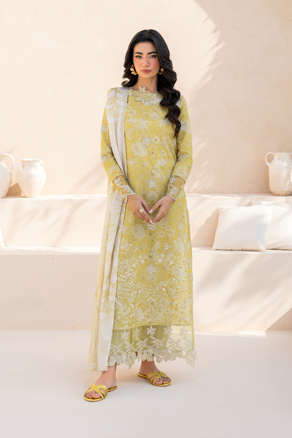 Iznik | Festive Lawn 25 | EFL-08 -  Iznik Ladies Clothes - Original Designer Dress - House of Maryam