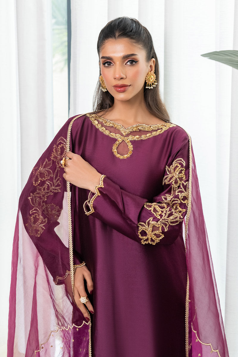 Chic Ophicial | Celenia Pret | Java Plum -  Chic Ophicial Ladies Clothes -  House of Maryam
