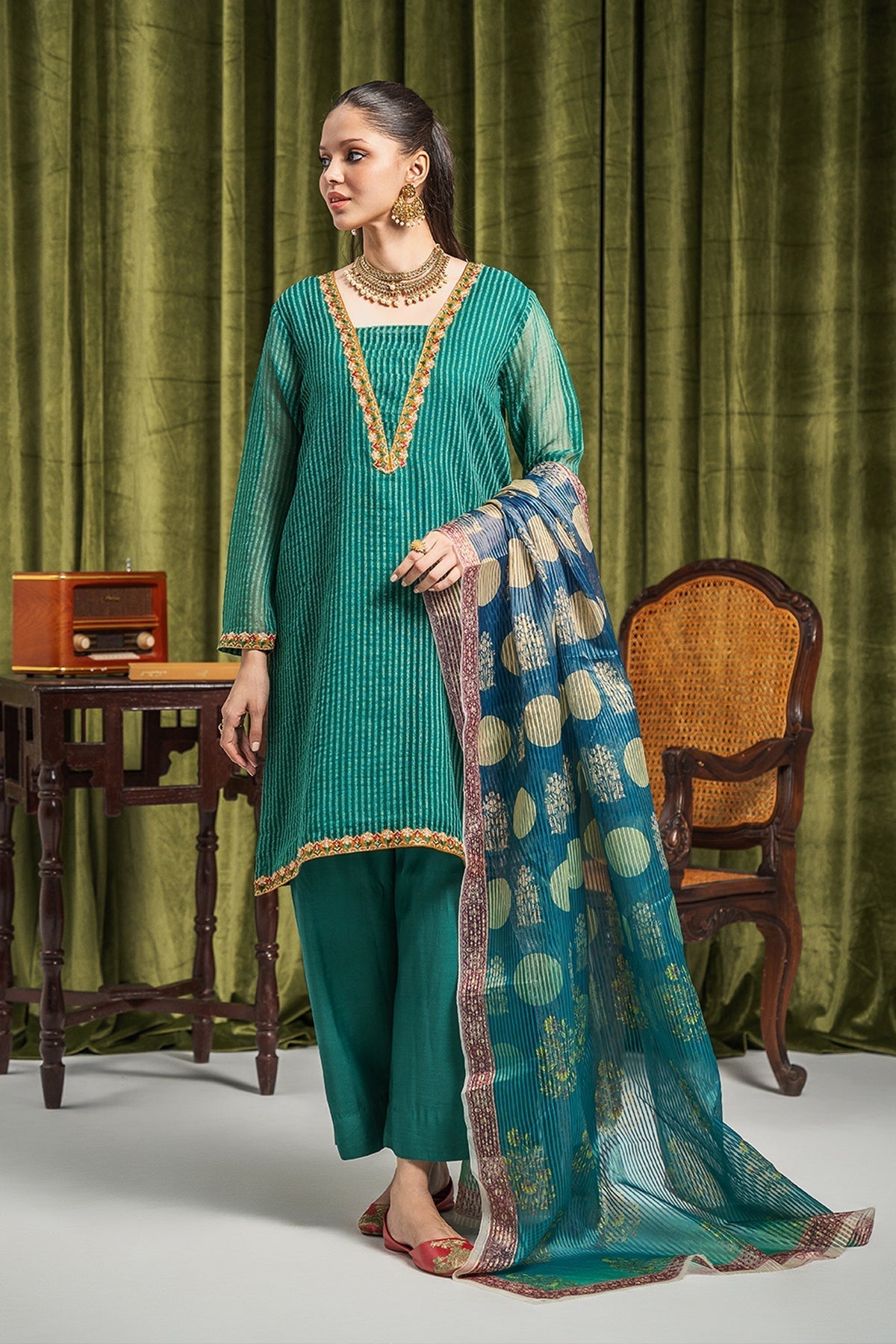 Charizma | Festive Pret | CMA-3-257 -  Charizma Luxury - Original Designer Dress - House of Maryam