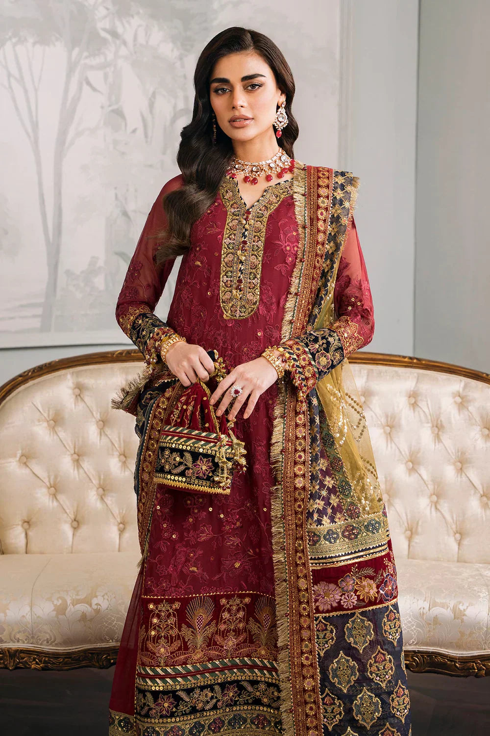 Baroque | Chantelle Embroidered Collection | CH12-07 -  Baroque Bridal - Original Designer Dress - House of Maryam