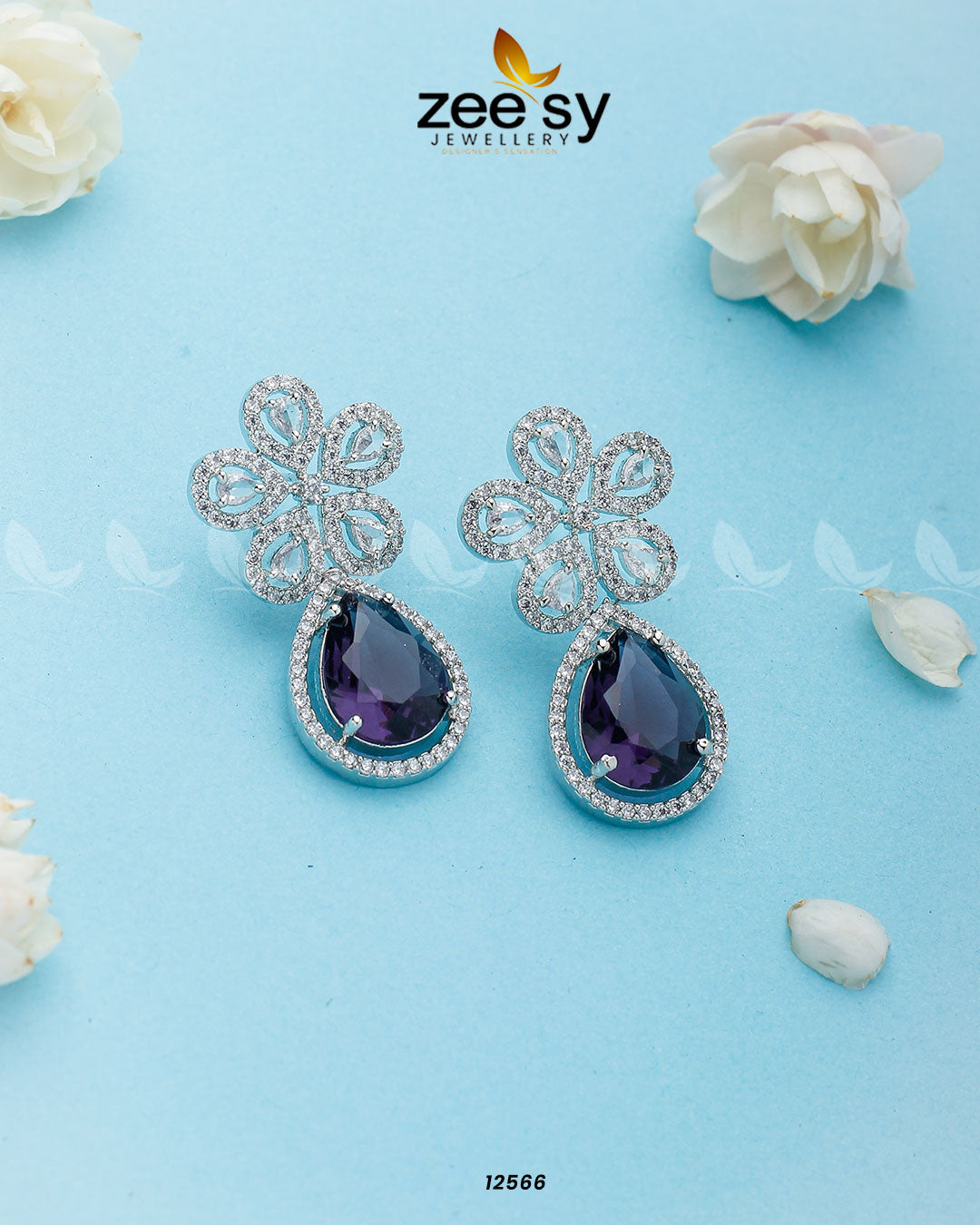 Elevate Earrings -  Zeesy Earrings - Original Designer Dress - House of Maryam
