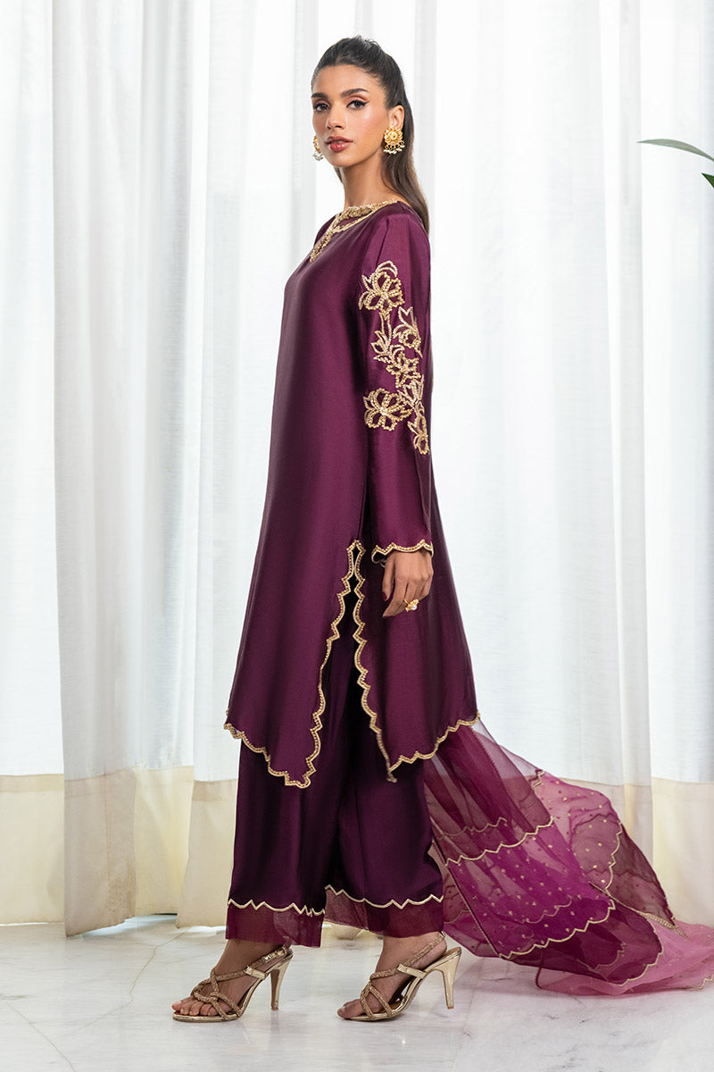 Chic Ophicial | Celenia Pret | Java Plum -  Chic Ophicial Ladies Clothes - Original Designer Dress - House of Maryam
