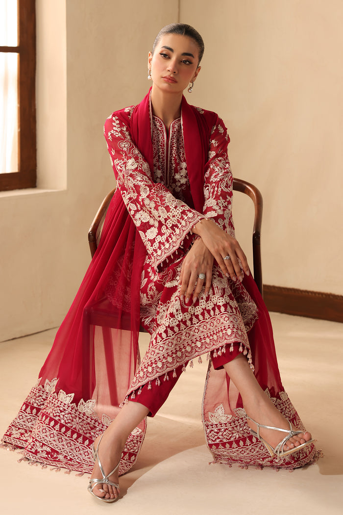 Baroque | Formals Collection | EMBROIDERED CHIFFON UF-4491, image 4