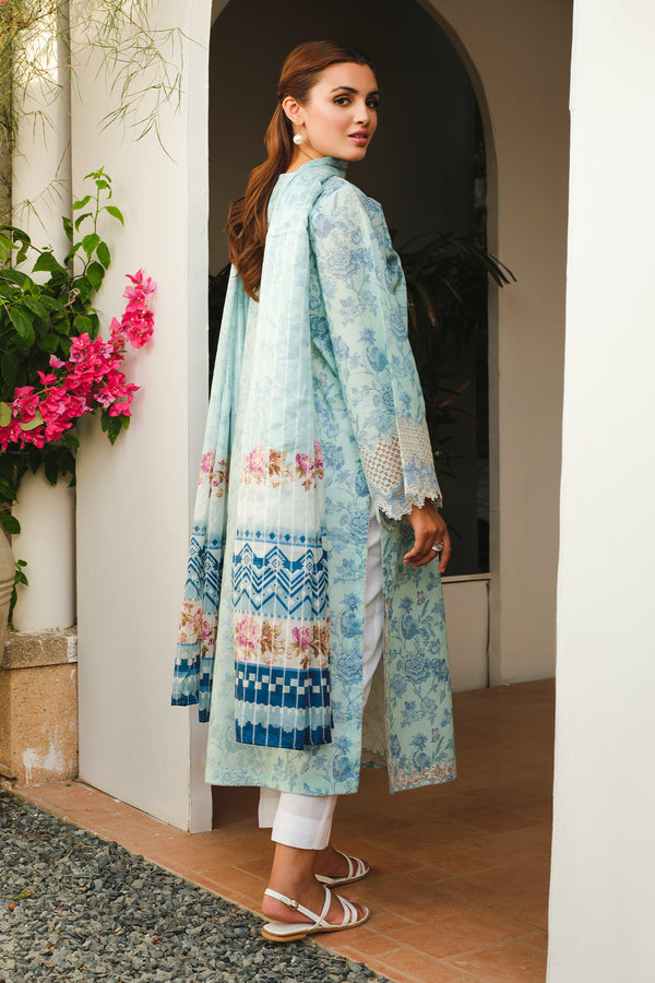Baroque | Luxury Pret 24 | LAWN UF-661 -  Baroque Luxury - Original Designer Dress - House of Maryam
