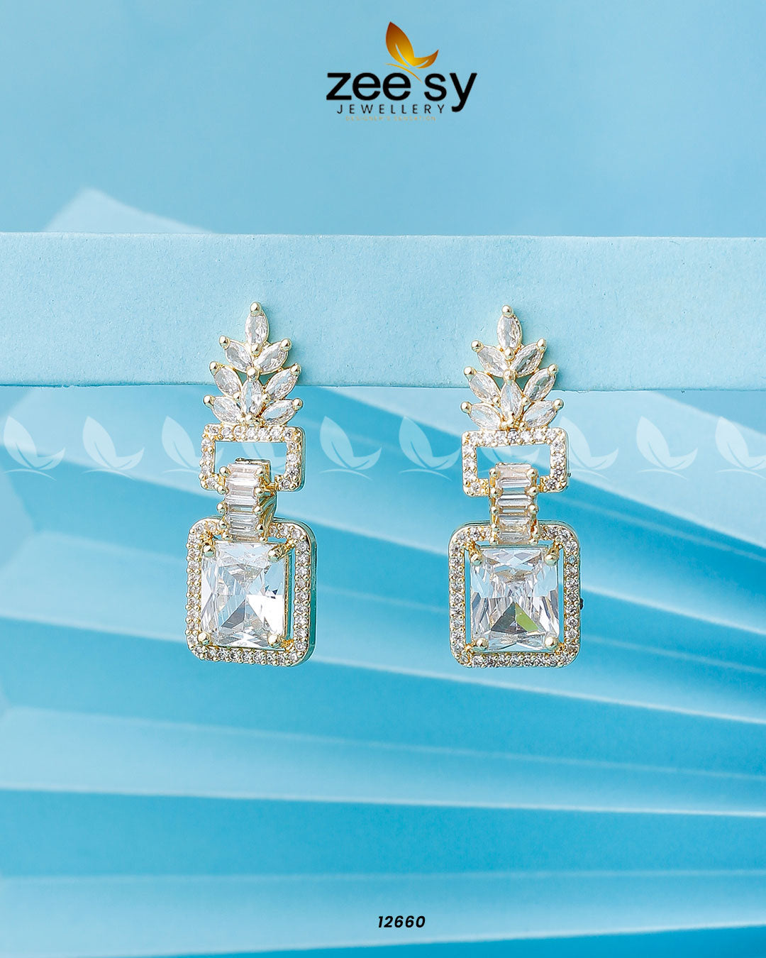Zelda's Earrings -  Zeesy Earrings - Original Designer Dress - House of Maryam