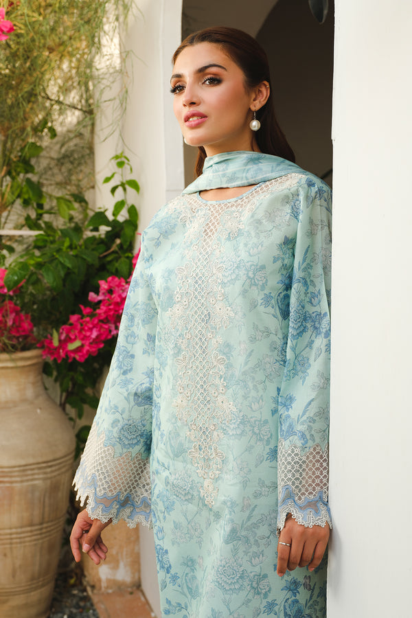 Baroque | Luxury Pret 24 | LAWN UF-661 -  Baroque Luxury - Original Designer Dress - House of Maryam
