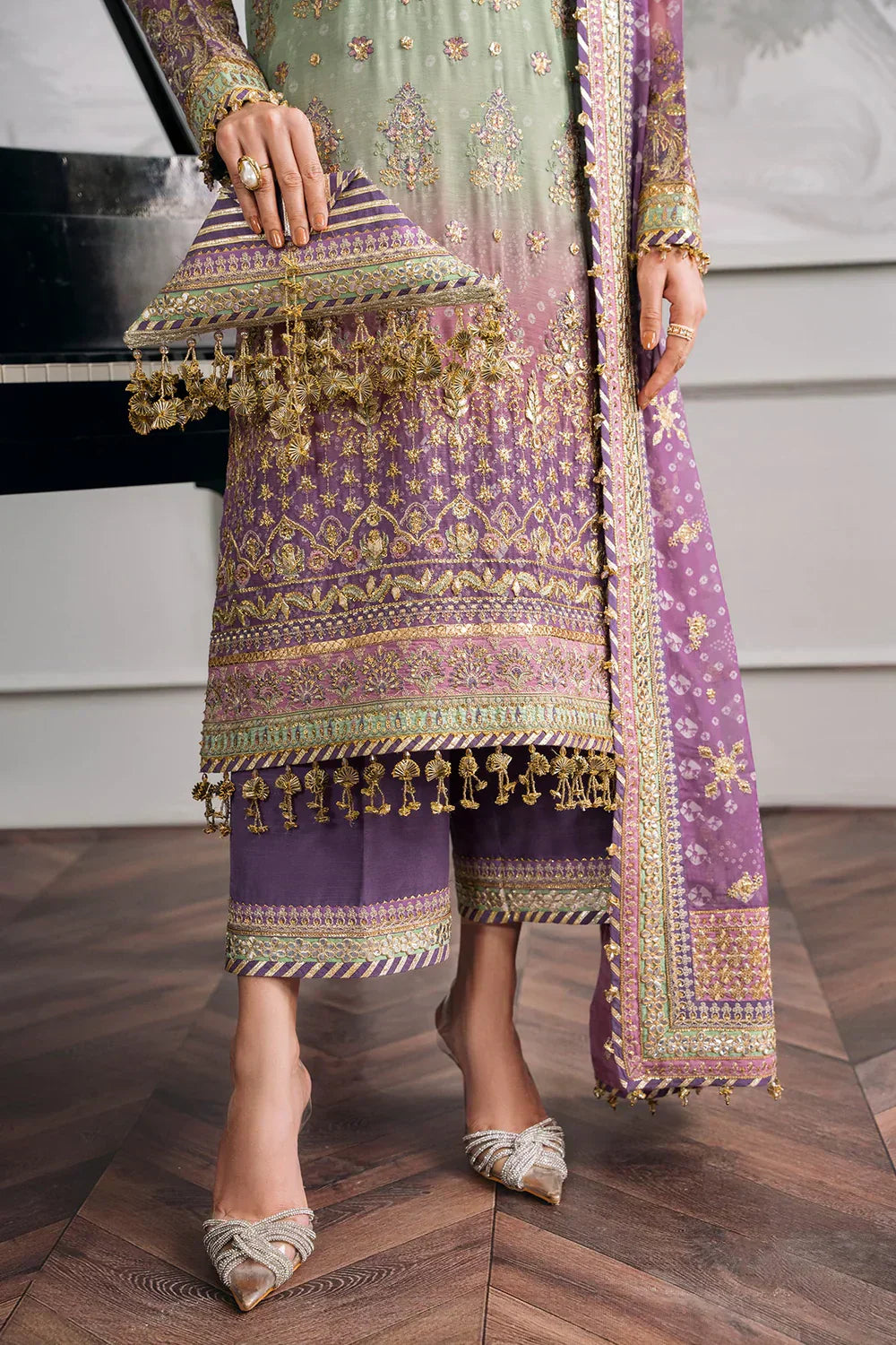Baroque | Chantelle Embroidered Collection | CH12-08 -  Baroque Bridal - Original Designer Dress - House of Maryam