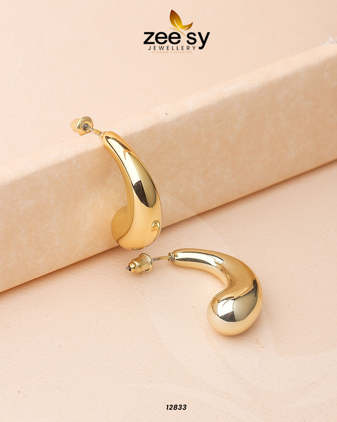 Elysian Earrings -  Zeesy Earrings - Original Designer Dress - House of Maryam