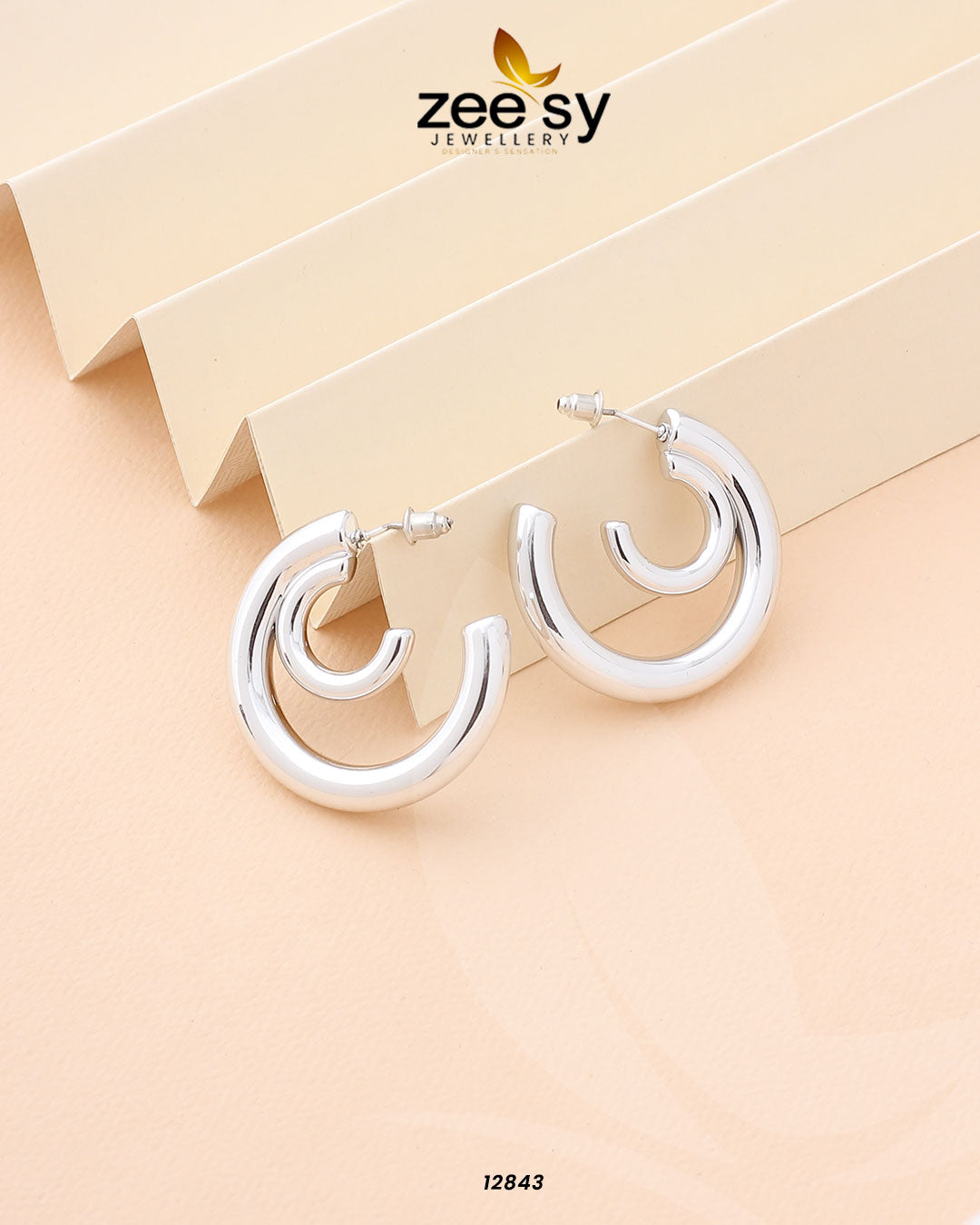 Arc Earrings -  Zeesy Earrings - Original Designer Dress - House of Maryam