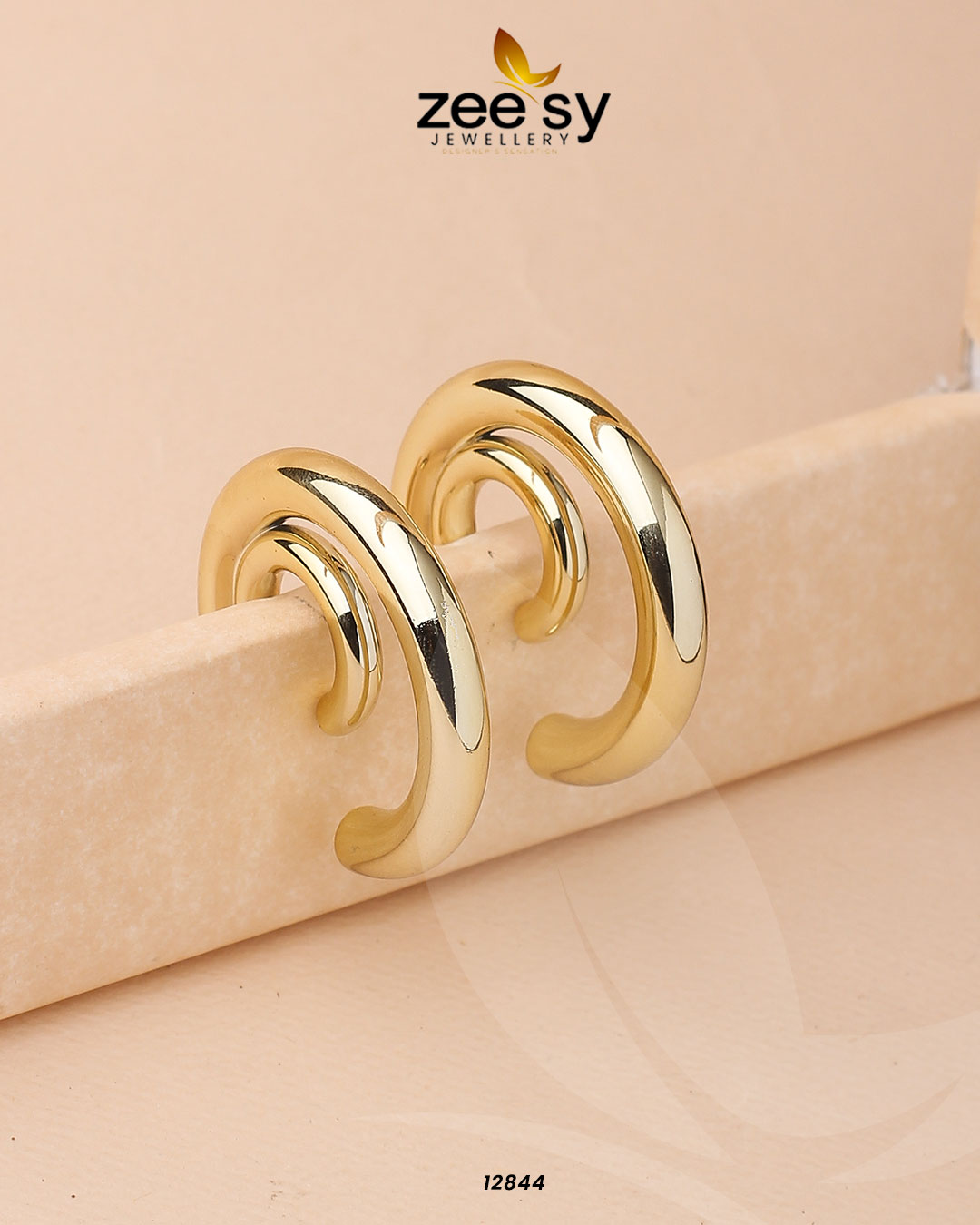 Arc Earrings -  Zeesy Earrings - Original Designer Dress - House of Maryam