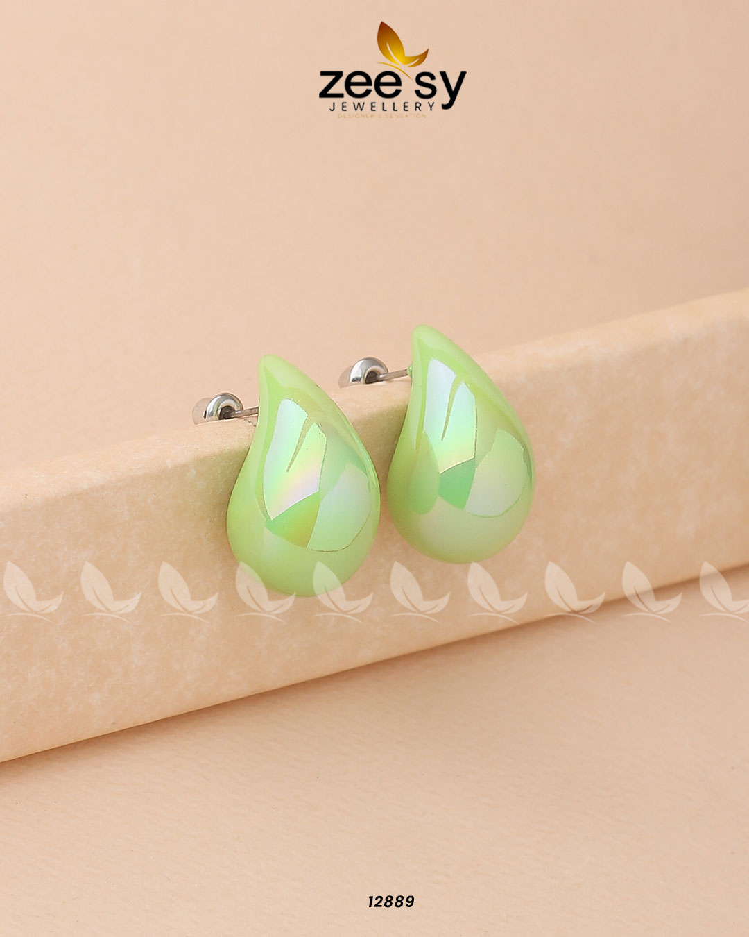 Clarkia Earrings -  Zeesy Earrings - Original Designer Dress - House of Maryam