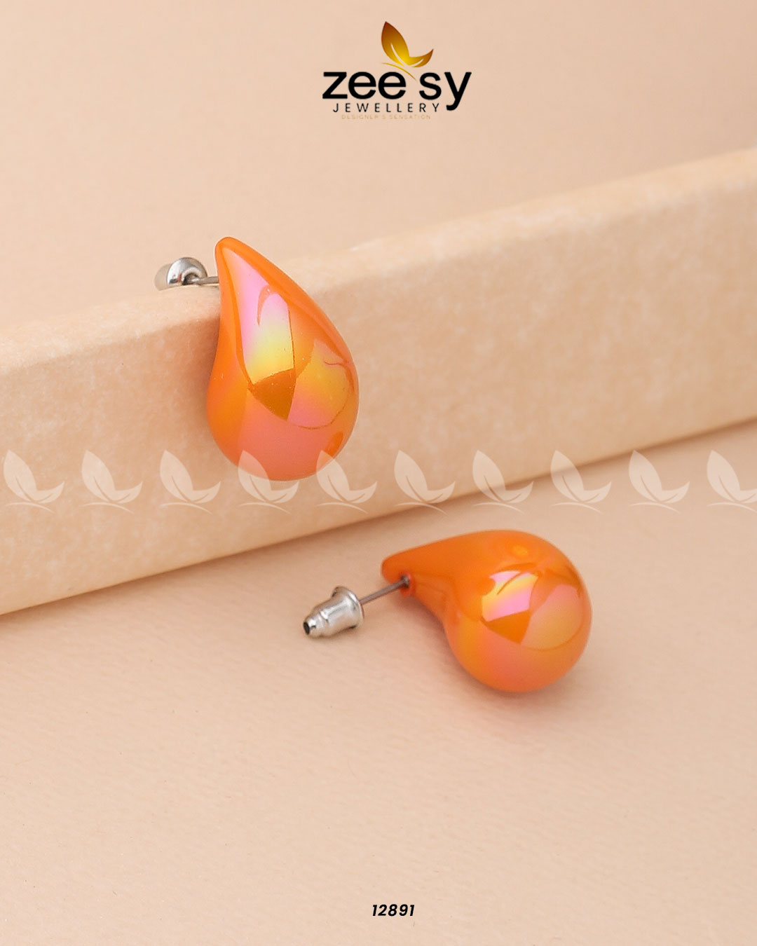 Clarkia Earrings -  Zeesy Earrings - Original Designer Dress - House of Maryam