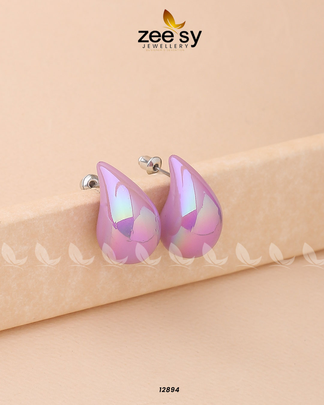 Clarkia Earrings -  Zeesy Earrings - Original Designer Dress - House of Maryam
