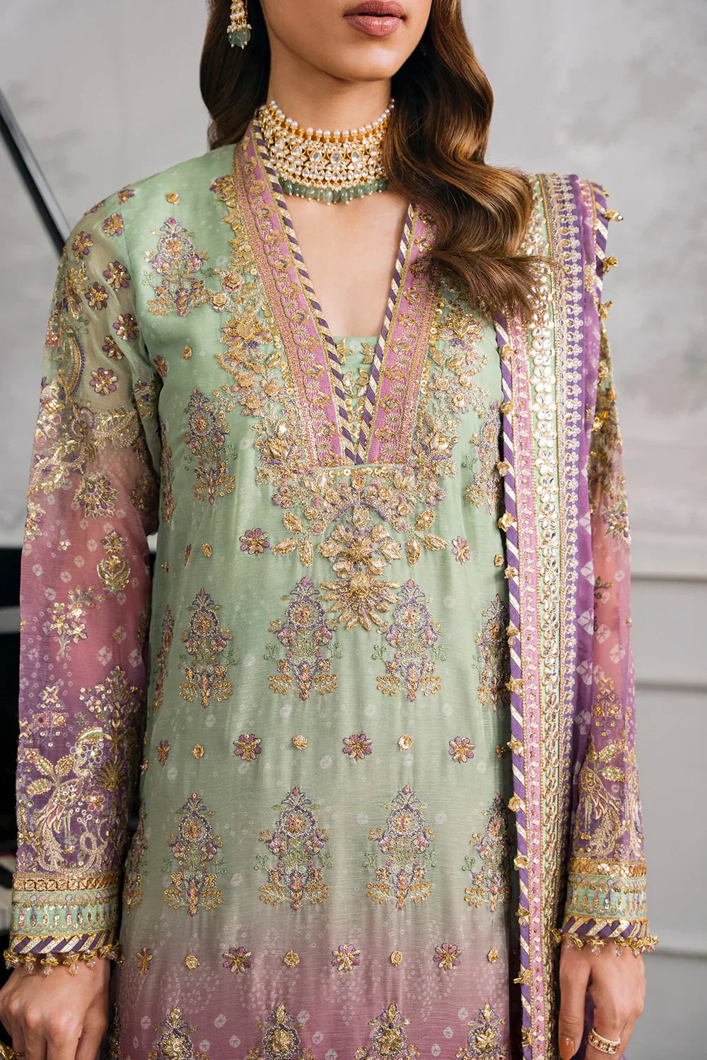 Baroque | Chantelle Embroidered Collection | CH12-08 -  Baroque Bridal - Original Designer Dress - House of Maryam