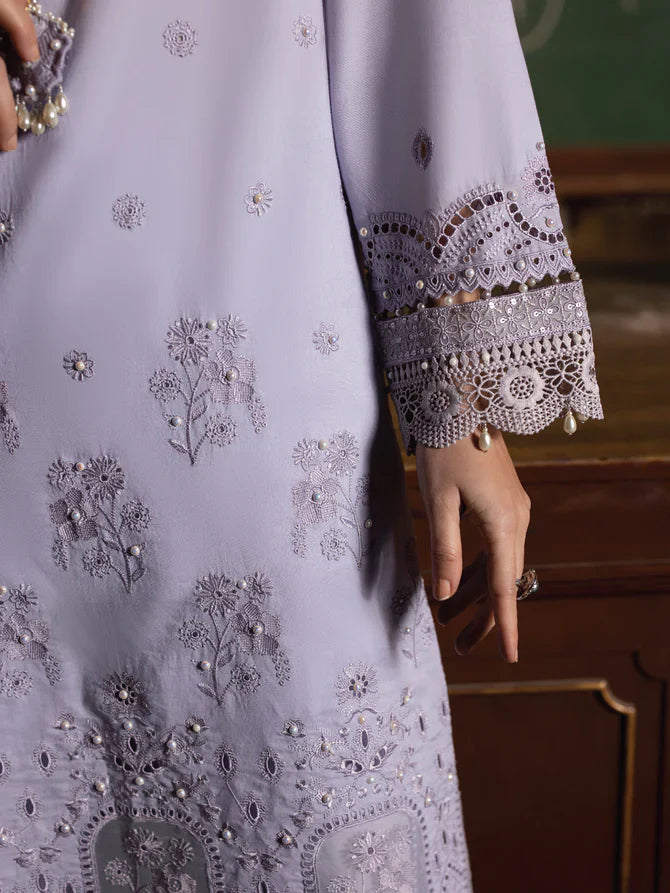 Faiza Faisal | Maya Luxury Lawn | Nazali -  Faiza Faisal Luxury -  House of Maryam