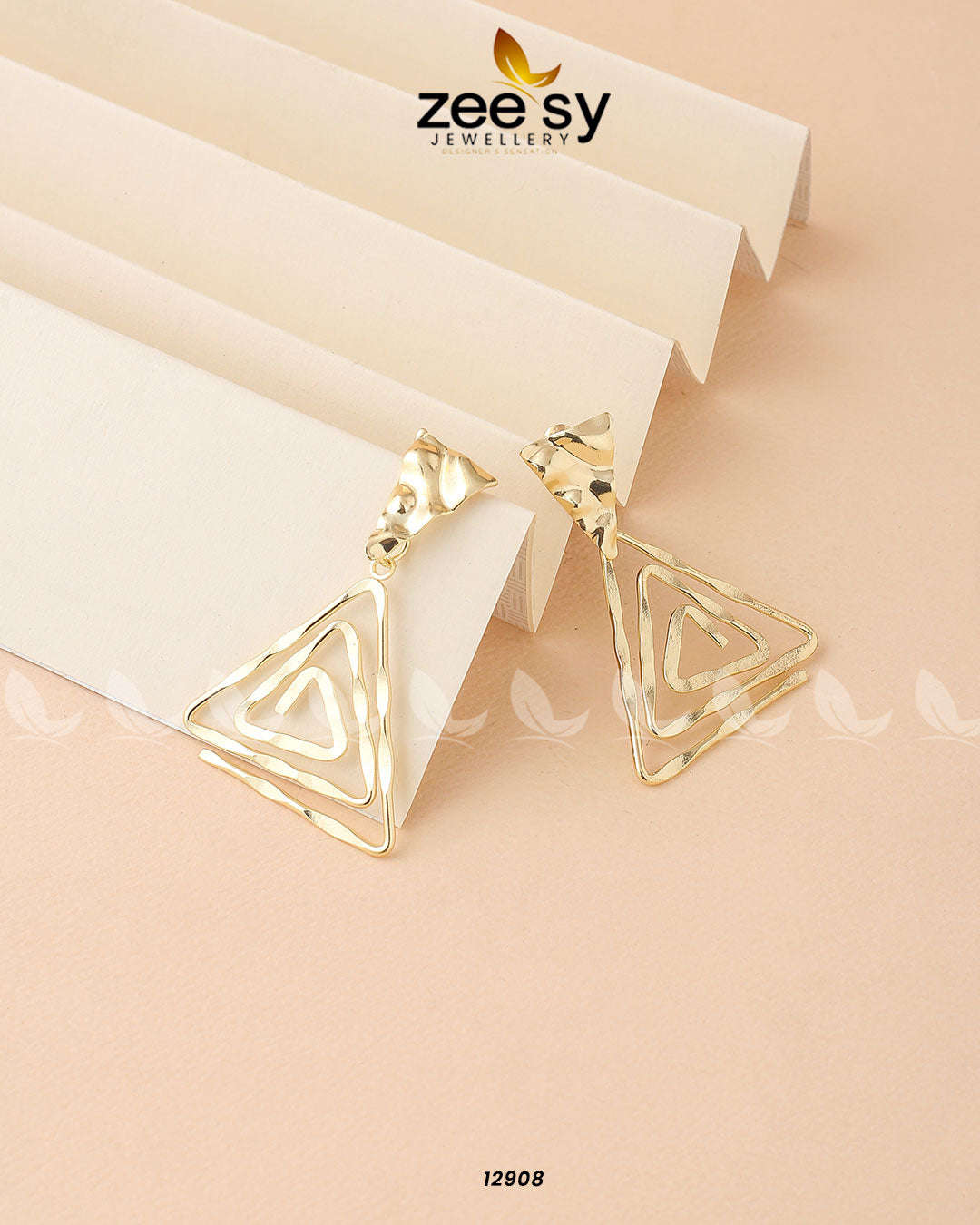 Begonia Earrings -  Zeesy Earrings - Original Designer Dress - House of Maryam