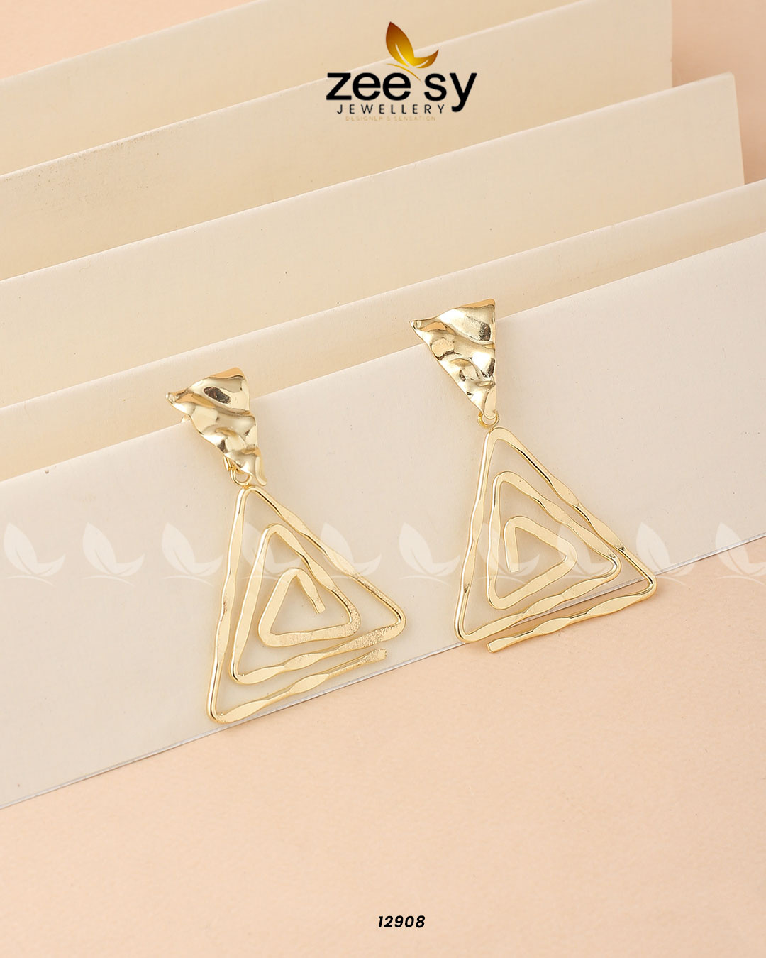 Begonia Earrings -  Zeesy Earrings - Original Designer Dress - House of Maryam
