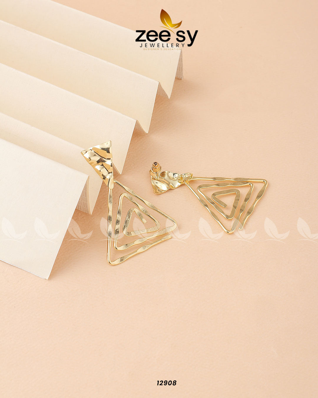 Begonia Earrings -  Zeesy Earrings - Original Designer Dress - House of Maryam