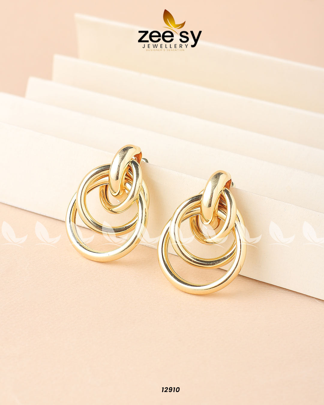 Cosmos Earrings -  Zeesy Earrings - Original Designer Dress - House of Maryam