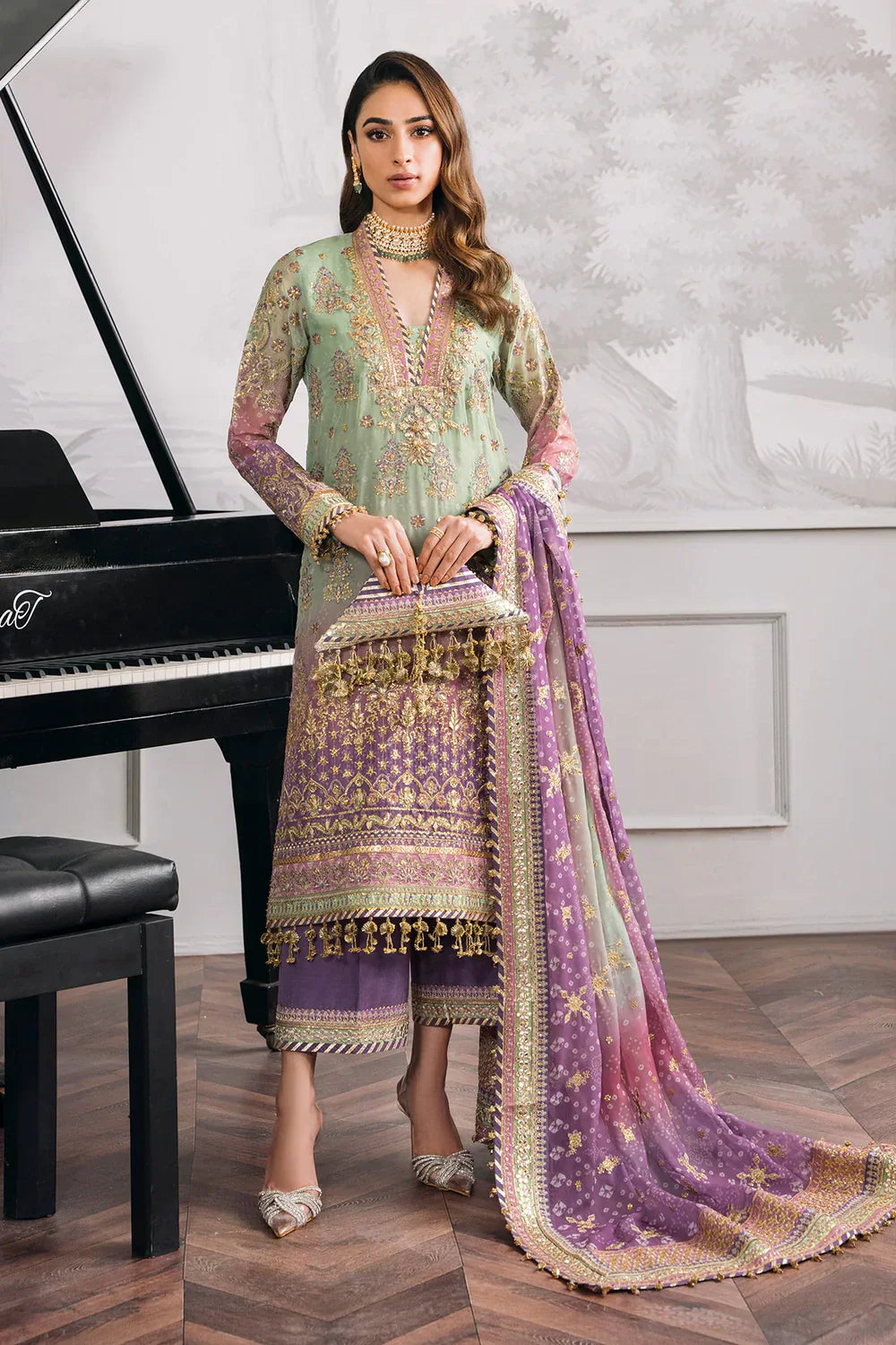 Baroque | Chantelle Embroidered Collection | CH12-08 -  Baroque Bridal - Original Designer Dress - House of Maryam