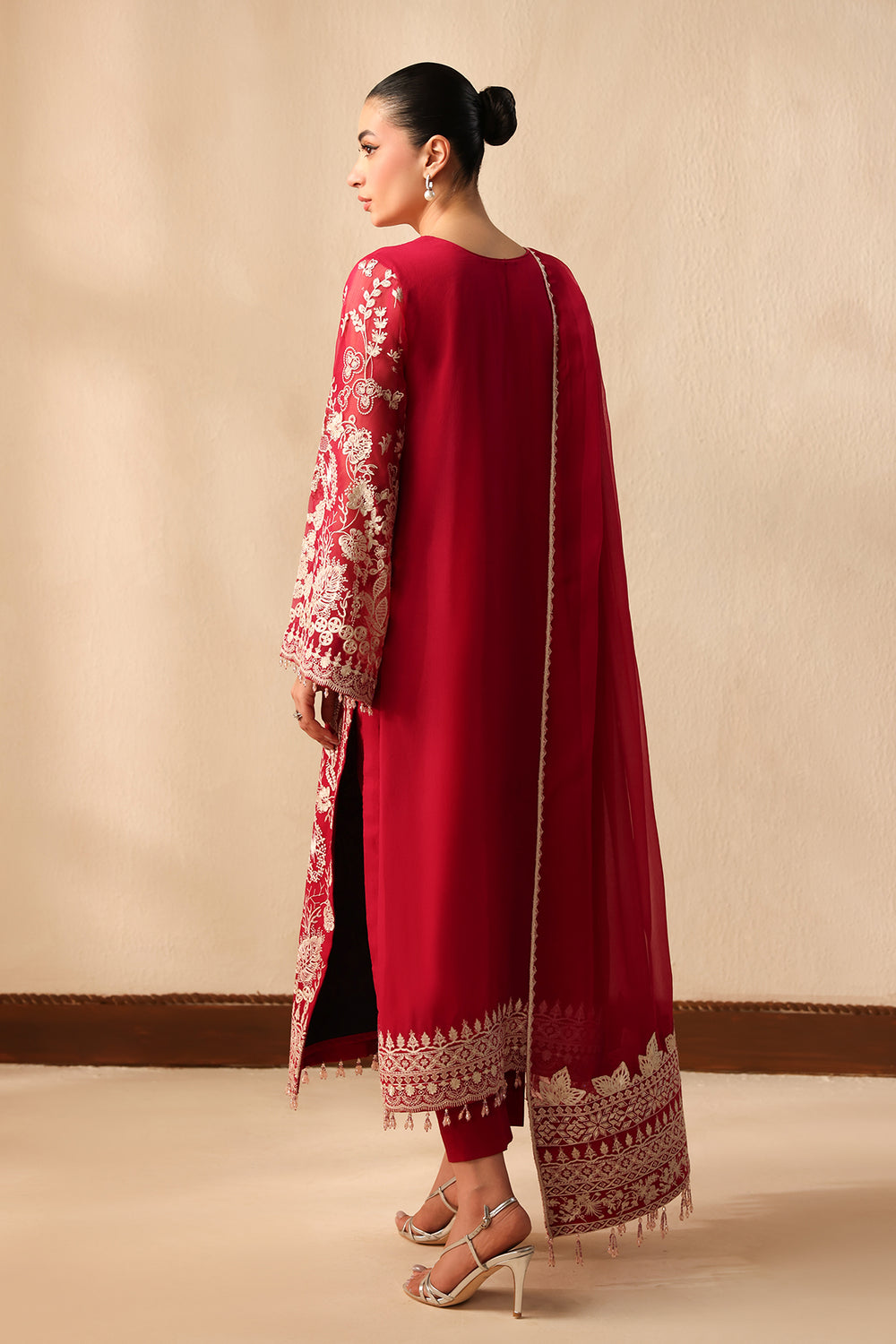 Baroque | Formals Collection | EMBROIDERED CHIFFON UF-4491, image 2