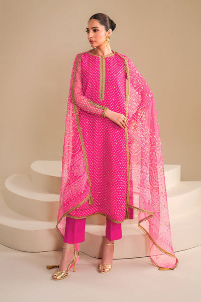 Baroque | Luxury Pret 24 | CHIFFON UF-626 -  Baroque Luxury - Original Designer Dress - House of Maryam