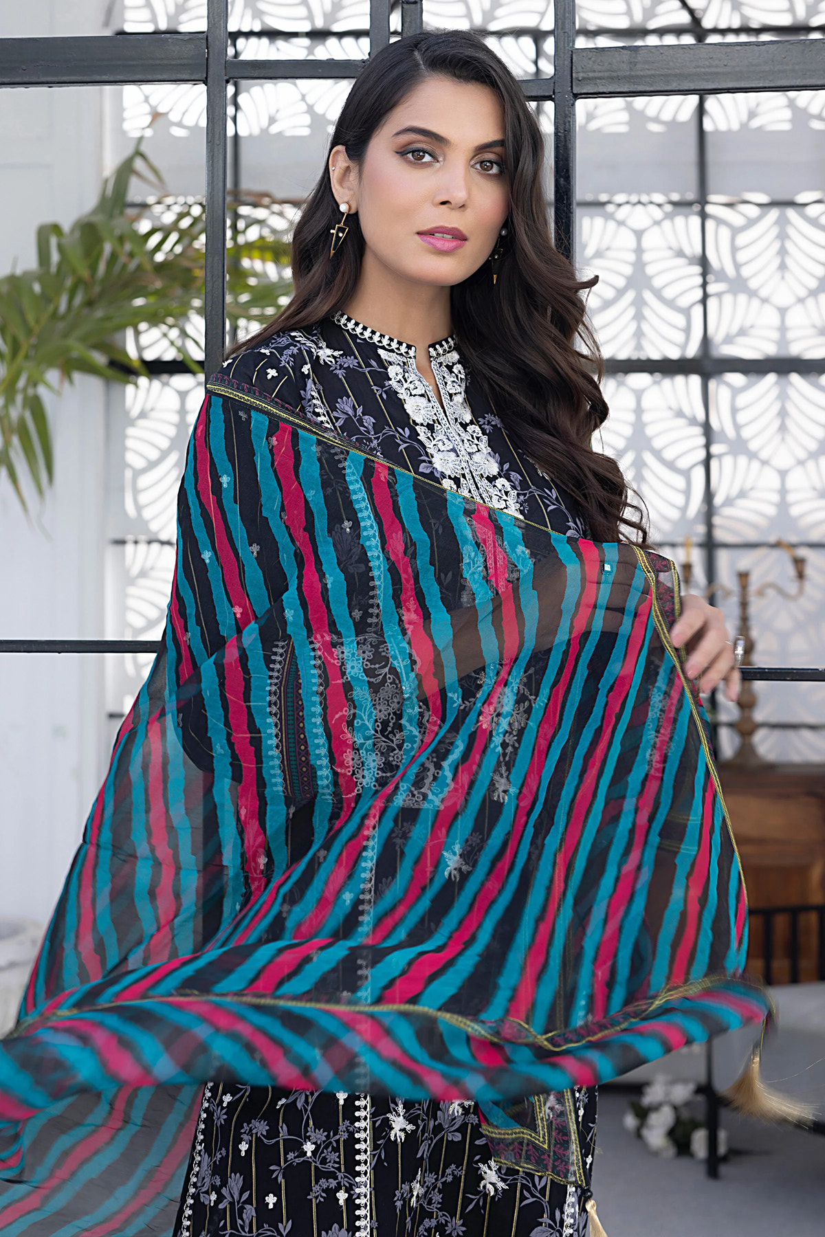 LSM | Spring Embroidered | 0171 -  LSM Luxury - Original Designer Dress - House of Maryam