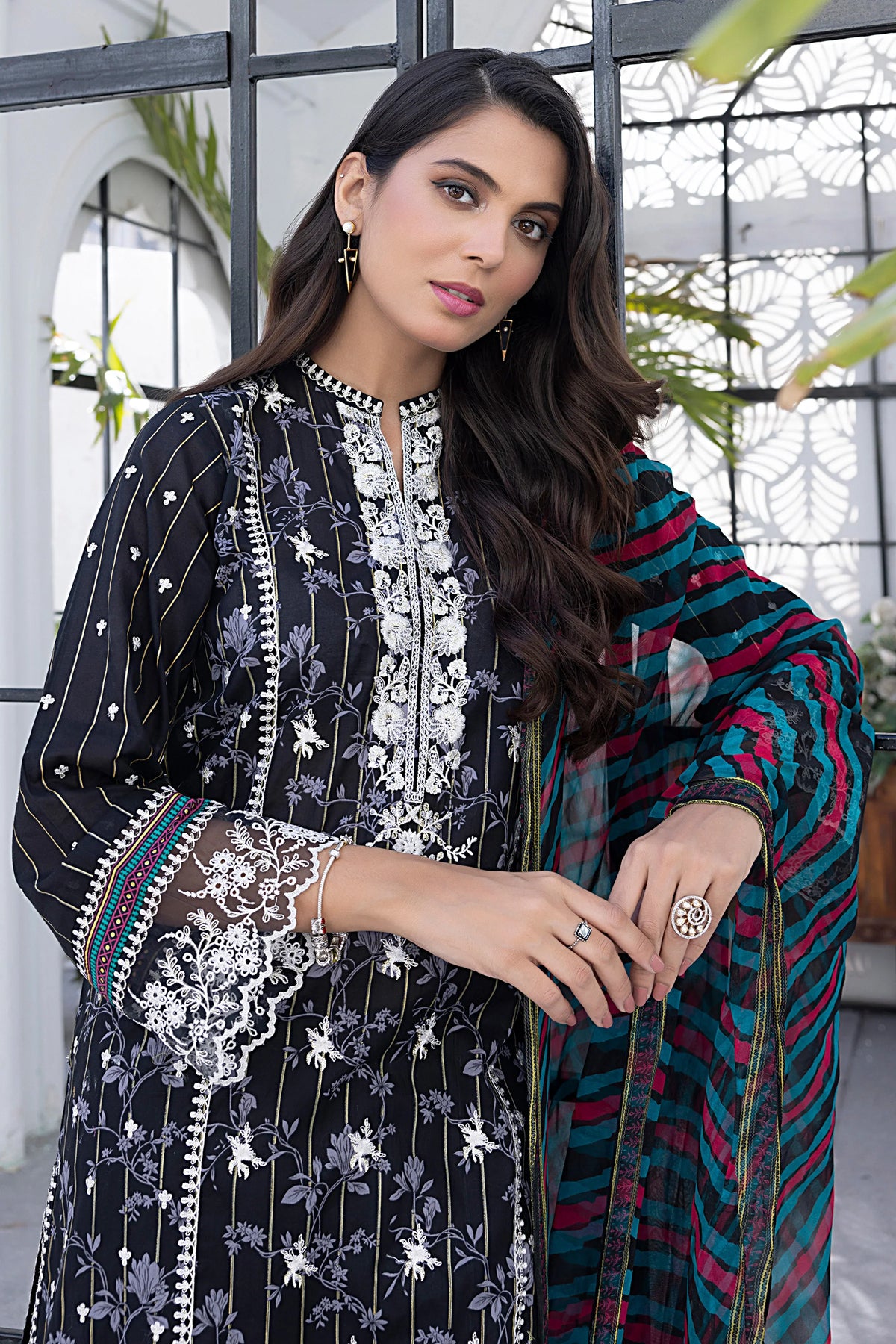 LSM | Spring Embroidered | 0171 -  LSM Luxury - Original Designer Dress - House of Maryam