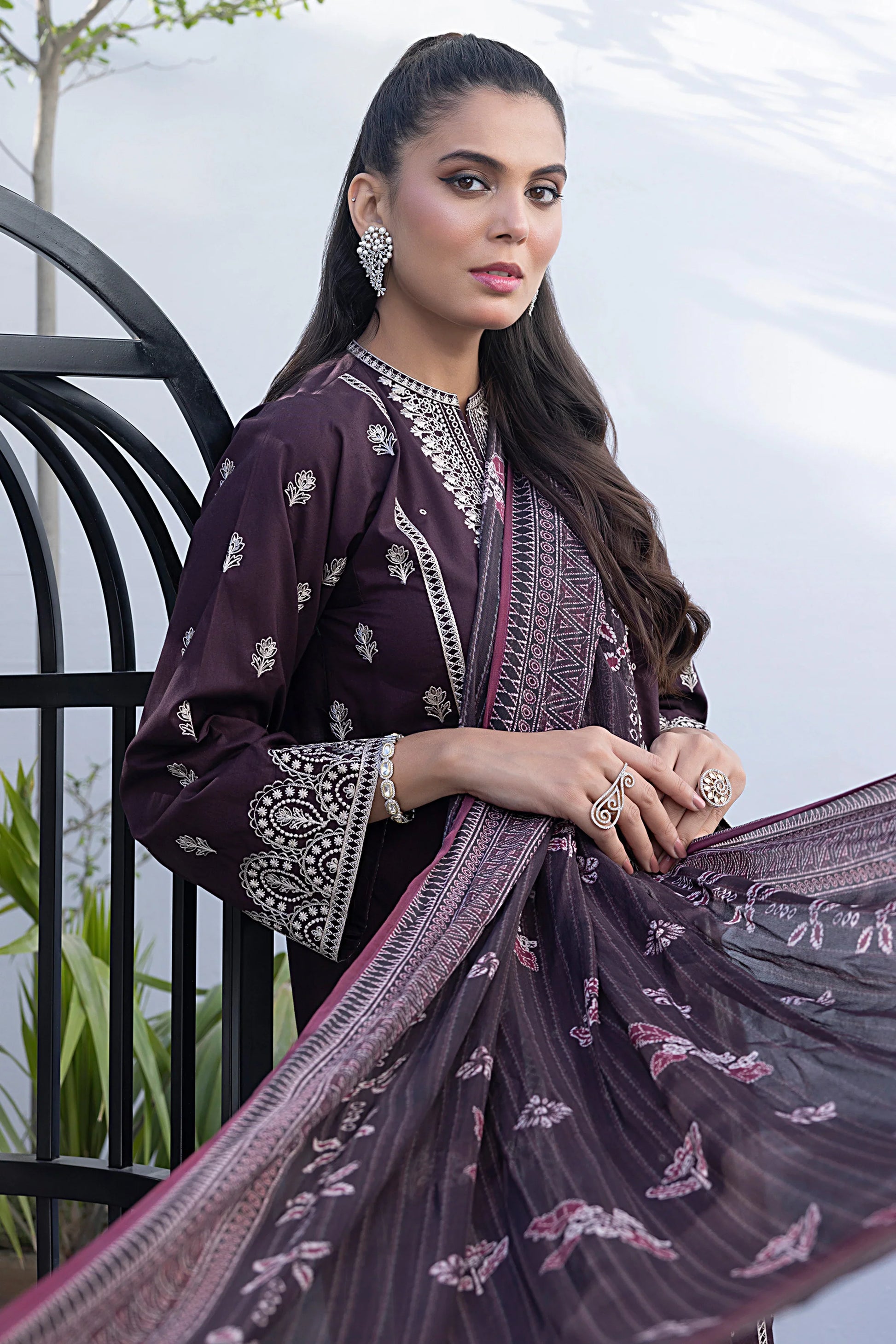 LSM | Spring Embroidered | 0013 by Designer LSM - House of Maryam - Pakistani Designer Ethnic Wear in {{ shop.shopifyCountryName }}